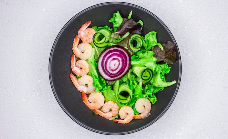 Grilled Shrimp Salad